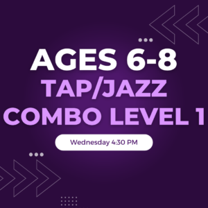 Tap/Jazz Combo Ages 6-9 Wednesday 4:30 PM